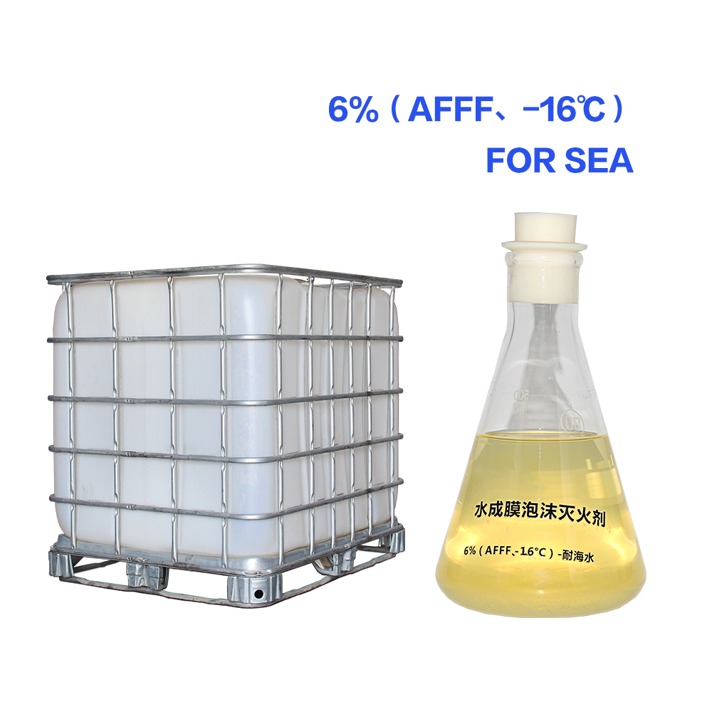 6 % (AFFF, -16 ℃) – For Sea foam extinguishing agent